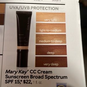 Mary Kay CC cream in VERY DEEP